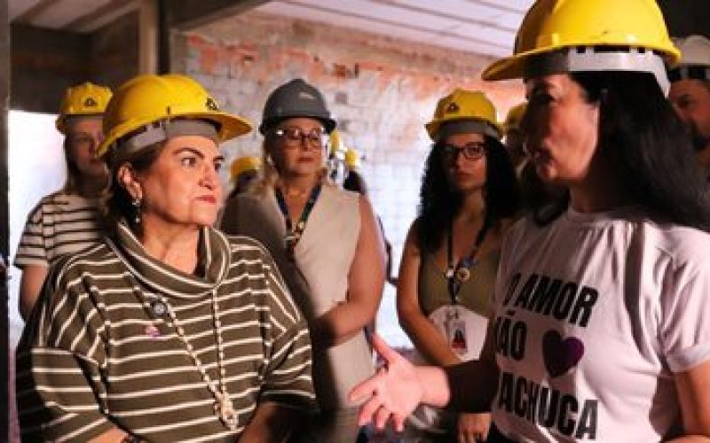 Obras avançam e Casa da Mulher Brasileira em Foz do Iguaçu deve ser entregue em outubro