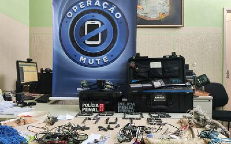 Operação Mute retira 680 celulares de presídios e reforça combate ao crime organizado