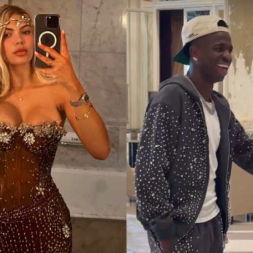 Modelo que expôs Vini Jr. tem reação surpreendente após jogador pedir Virgínia em namoro