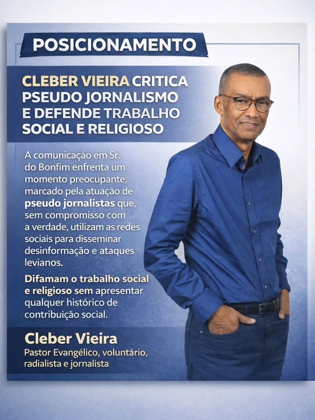 Instagram post from clebervieiranews. This post is in position 1.